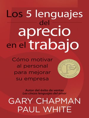 cover image of Los 5 lenguajes del aprecio en el trabajo